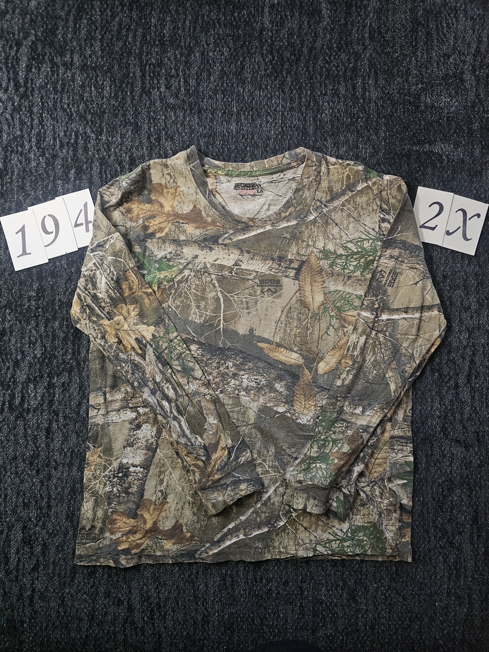 Magellan Womens Camouflage Long Sleeve Tee
